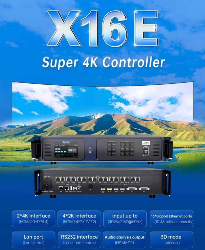 ویدئو پروسسور X16E SUPEr4k