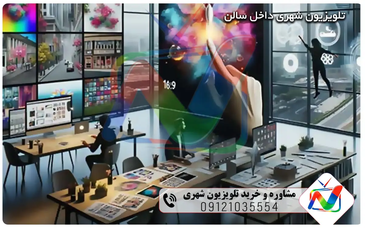 تلویزیون شهری داخل سالن