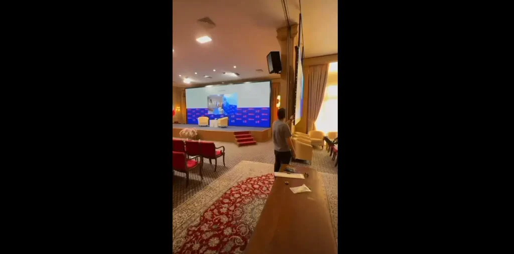 پروژه تلویزیون شهری سالن همایش سران کشور ولنجک